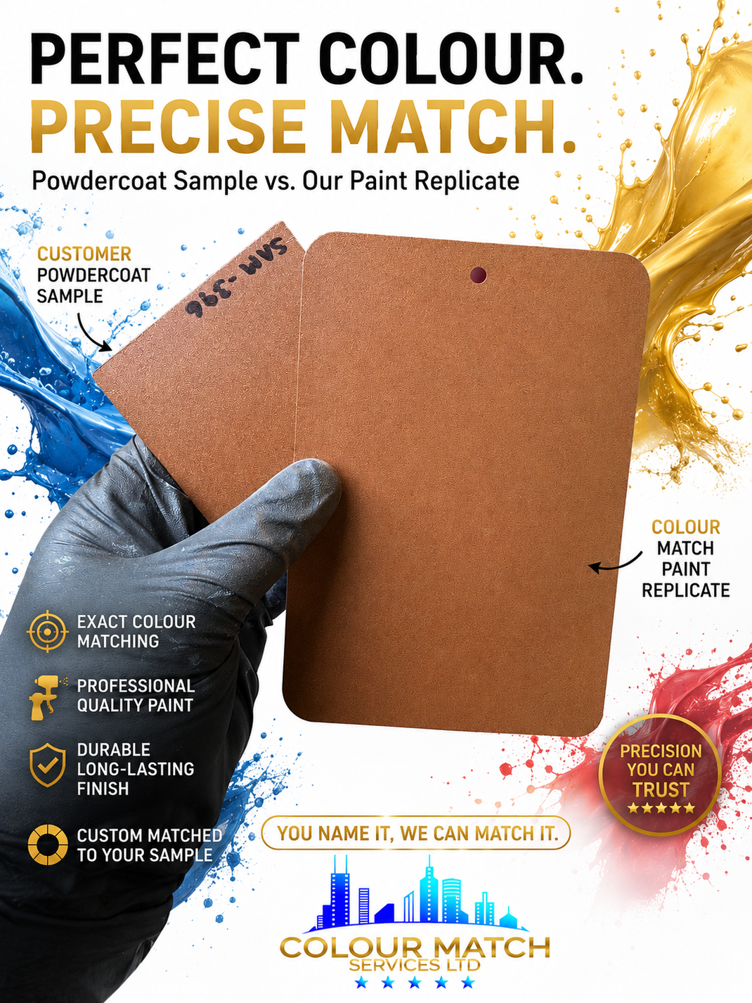 UK Colour Matched Paints – Colour Match Services Ltd